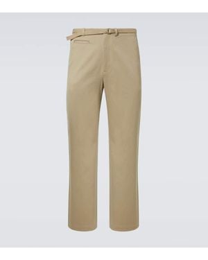 AURALEE Cotton Chinos - Natural