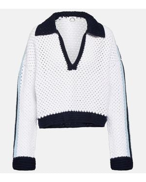 The Upside Pullover Rematch Yvette Aus Baumwolle - Blau
