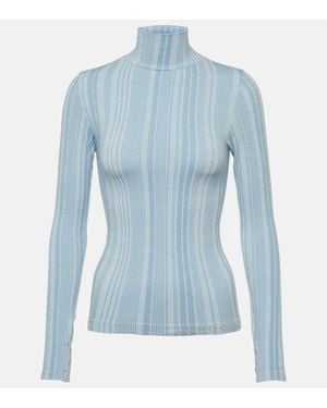 CORDOVA Sol Turtleneck Ski Top - Blue
