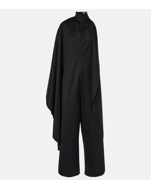 Alaïa Combi-Pantalon En Laine - Noir