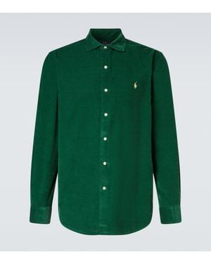 Polo Ralph Lauren Cotton Corduroy Shirt - Green