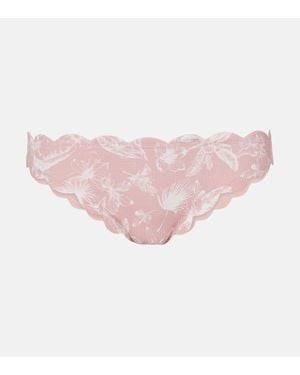 Marysia Swim Braga De Bikini Antibes Floral - Rosa