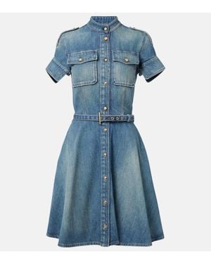 McQueen Mini Dress - Blue
