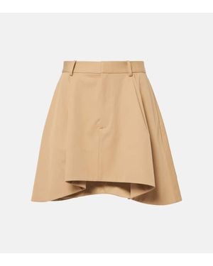 Loewe Minigonna Asimmetrica - Neutro
