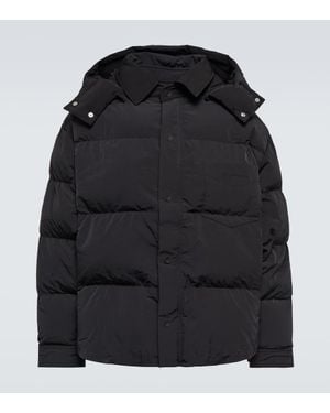 Jacquemus Le Papier 'La Doudoune Chemise' Puffer Jacket - Black