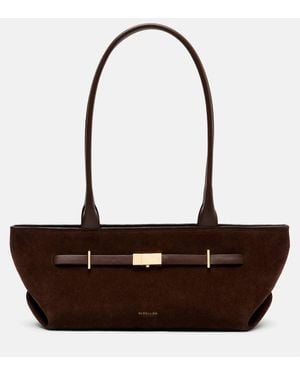 DeMellier London Sac New York En Daim - Marron