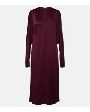 Stella McCartney Robe Aus Satin - Lila