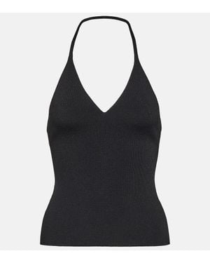KHAITE Top Thaiane - Schwarz