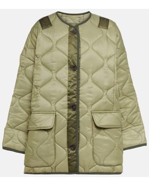 Frankie Shop Oversize-Steppjacke Teddy - Grün