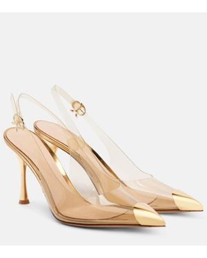 Gianvito Rossi Slingback-Pumps Diana 85 - Natur