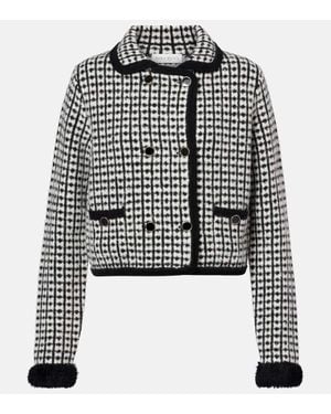 Nina Ricci Cardigan Aus Einem Wollgemisch - Schwarz