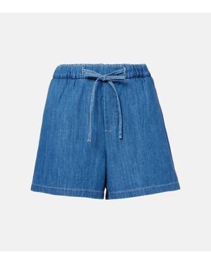 Gucci Jeansshorts Horsebit - Blau