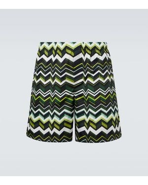 Missoni Banador En Zigzag - Verde