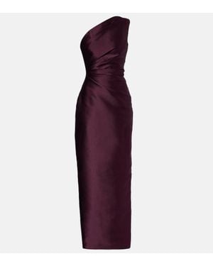 Solace London Robe Kira Aus Twill - Lila