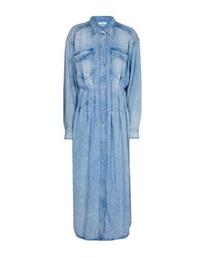 Isabel Marant Isabel Marant, Etoile Tomie Denim Maxi Dress - Blue