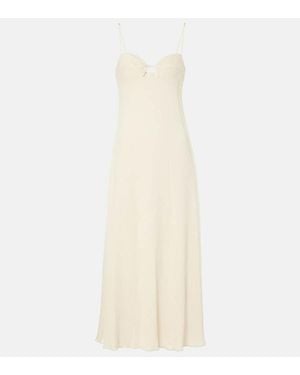 Johanna Ortiz Cutout Maxi Dress - White