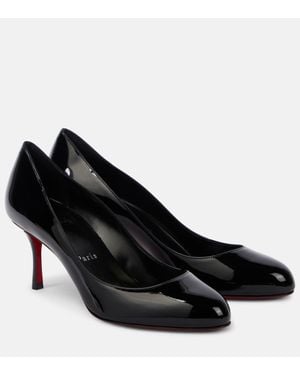 Christian Louboutin Pumps Dolly 70 Aus Lackleder - Schwarz