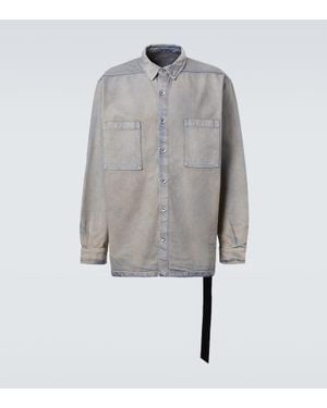 Rick Owens Jeanshemd - Grau
