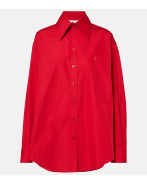 McQueen Camicia Oversize - Rosso