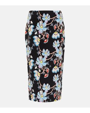 Diane von Furstenberg Midi-Rock - Schwarz