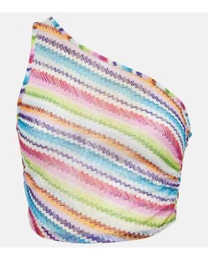 Missoni Zig Zag Asymmetric Top - Multicolor