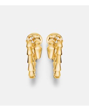 BVLGARI Pendientes Serpenti Viper De Oro De 18 Ct - Metálico