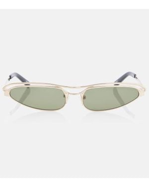 The Attico Occhiali Da Sole Cat-Eye Norma - Metallizzato