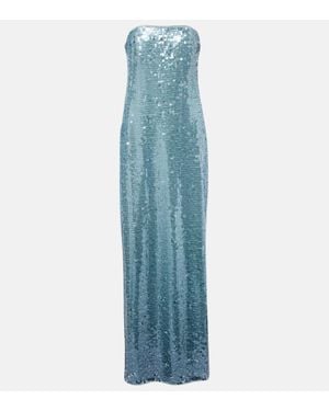 Jonathan Simkhai Leilani Sequined Gown - Blue