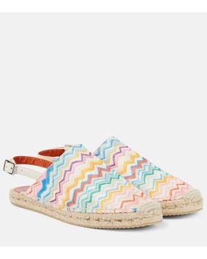 Missoni Zigzag Espadrilles - White
