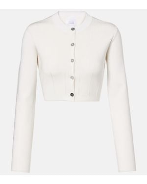 Galvan London Cardigan Raccourci Atalanta - Bleu