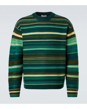 JW Anderson Pullover Aus Wolle - Grün