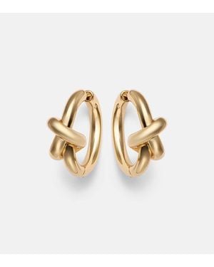 Jennifer Fisher 10Kt Hoop Earrings - White