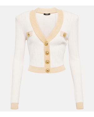 Balmain Cardigans - Blanc
