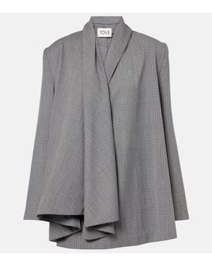 TOVE Jacke Ren Aus Wolle - Grau