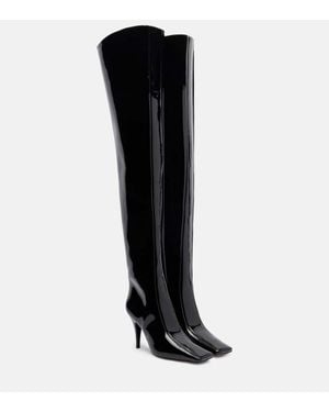 Stella McCartney Eve Alter Mat Over-The-Knee Boots - Black