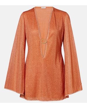 Oséree Robe De Plage Glazed Lumiere - Orange