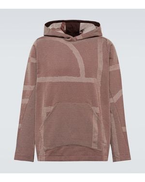 BYBORRE Hooded Cotton Sweatshirt - Brown