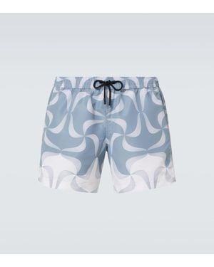 Commas Badeshorts Mantra - Blau