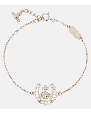 Vivienne Westwood Mare Orb Sterling Bracelet - Metallic