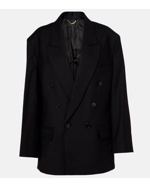 Victoria Beckham Double-Breasted Blazer - Black