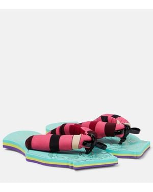 Emilio Pucci Sandali Infradito Marmo - Rosso