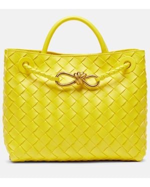 Bottega Veneta Borsa Andiamo Small - Giallo