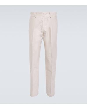 Tom Ford Cotton Chino Sport Trousers - White