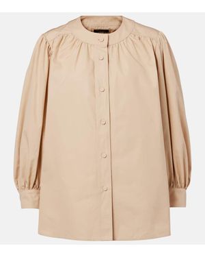 Loro Piana Bluse Hailey Aus Baumwolle - Natur