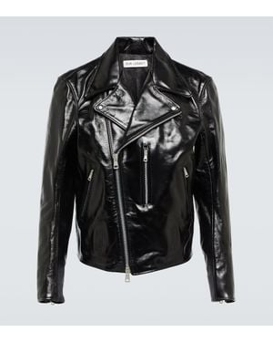 Our Legacy Lederjacke Hellraiser - Schwarz