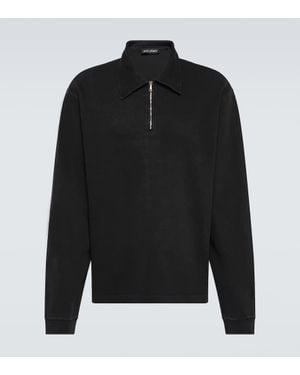 Our Legacy Sweatshirt Lad aus Baumwoll-Jersey - Schwarz