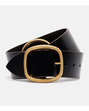 Chloé Anita Leather Belt - Black