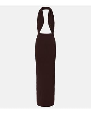 Christopher Esber Jersey Maxi Dress - Purple