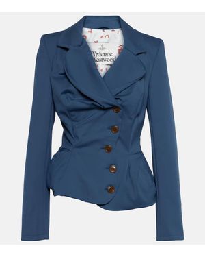 Vivienne Westwood Blazer Asimmetrico - Blu