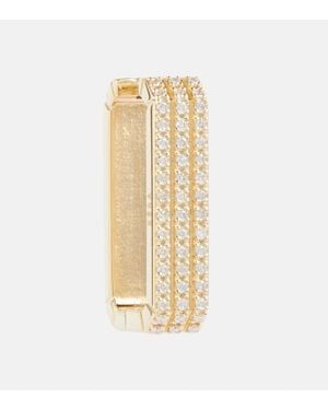 Eera Pendiente Individual Long Candy De Oro De 18 Ct Con Diamantes - Metálico